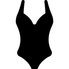 Women Swim Wear Logo
