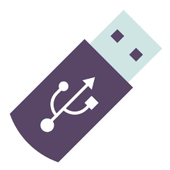 USB Flash Drives Logo