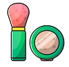 Makeup Highlighters Logo