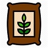 Compost Peat Soil Logo