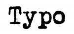 Logo of Typo