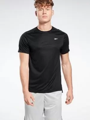 Image of Reebok Workout Ready Tech T-Shirt, Black, Size XS, Men
