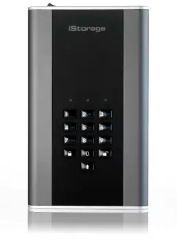 Image of iStorage diskAshur DT2 256-bit 14TB USB 3.1 FIPS Level 3...