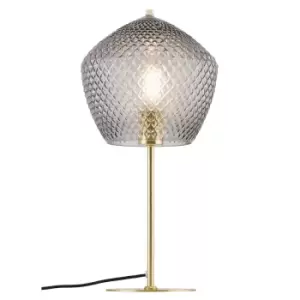 Image of Orbiform Globe Table Lamp Brass, E27