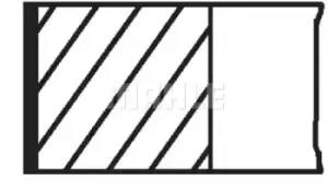 Image of Piston Ring kit 06303N0 by MAHLE Original