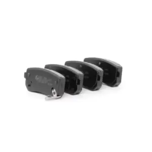 Image of A.B.S. Brake pad set 37533 Brake pads,Brake pad set, disc brake HYUNDAI,KIA,ix35 (LM, EL, ELH),Tucson (TL, TLE),i30 (FD),i20 (PB, PBT),i30 CW (FD)