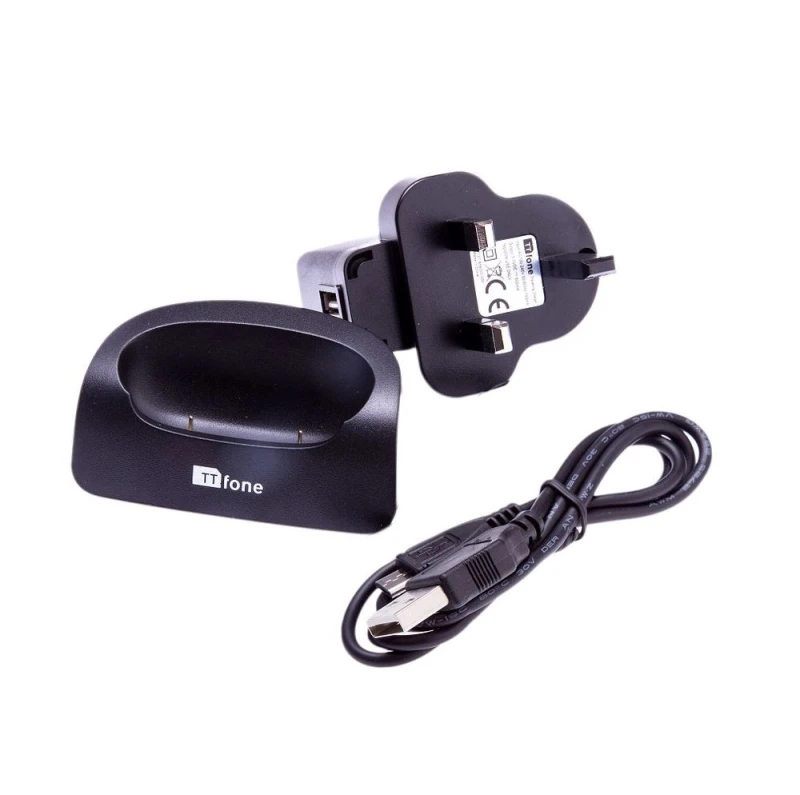 Image of TTfone Original TTfone Docking Cradle Charger Stand for Lunar TT750 - High-Quality Spare Docking Station