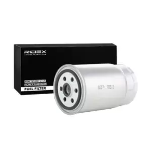 Image of RIDEX Fuel Filter 9F0069 FIAT,PEUGEOT,CITROEN,DUCATO Kasten (244),STILO (192),Doblo Cargo (223_),DUCATO Pritsche/Fahrgestell (244)