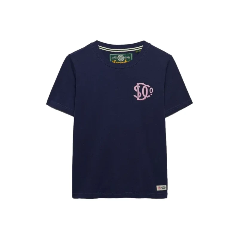 Image of Superdry Womens T-Shirt Superdry Sd & Co Neon Bleu Female S