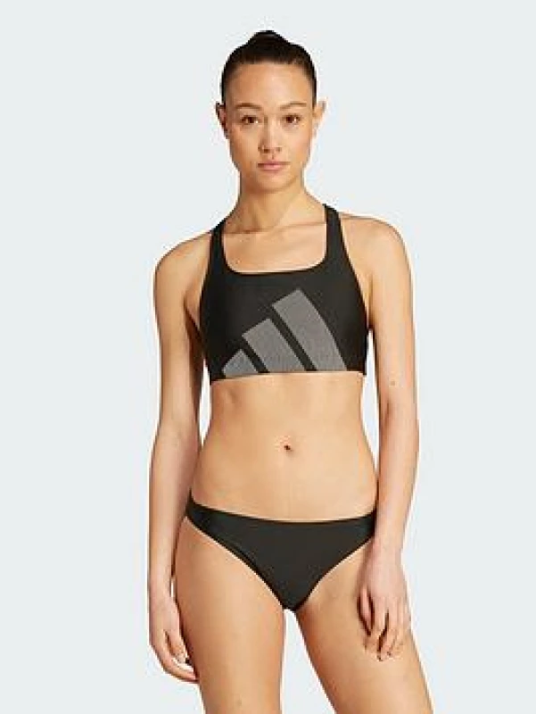 Image of 2 Piece swimsuit For Her adidas Big Bars Noir Female 40