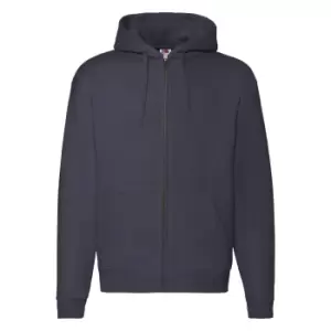 Image of Fruit of the Loom Mens R Hoodie (XXL) (Navy Heather)