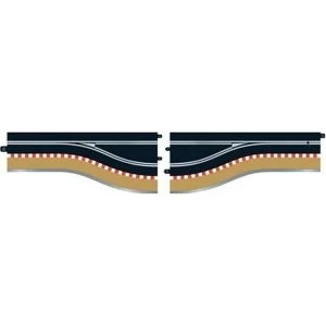 Image of Scalextric Pit Lane Track Left Hand Includes Sensor