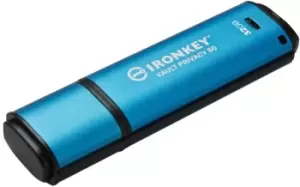 Image of Kingston IronKey VP50 32GB Encrypted AES-256 Encrypted FIPS 197