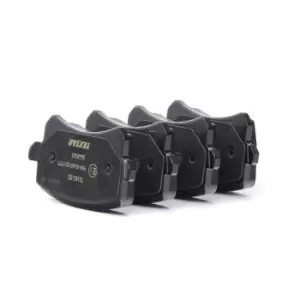 Image of TEXTAR Brake pad set VW,AUDI,SEAT 2448301 1K0698451L,3AA698451,3C0698451E 3C0698451F,5N0698451,JZW698451E,JZW698451G,1K0698451L,3AA698451,3C0698451E