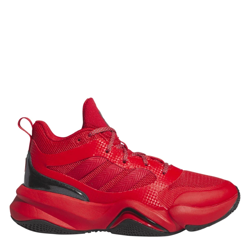 Image of adidas Kids High-Top Trainers Team Colleg Red male 4 (36.5)