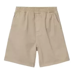 Image of Carhartt Wip Flint Shorts, Wall Garment Dyed, Male, Shorts, I030480.G1GD