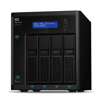 Image of My Cloud Pro Series PR4100 - 56TB, Pentium N3710, 4GB RAM, 3.5", 2x Gigabit Ethernet