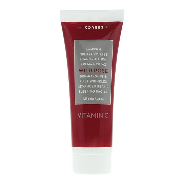 Image of Korres Wild Rose Vitamin C Advanced Repair Sleeping Facial 16ml Travel Size