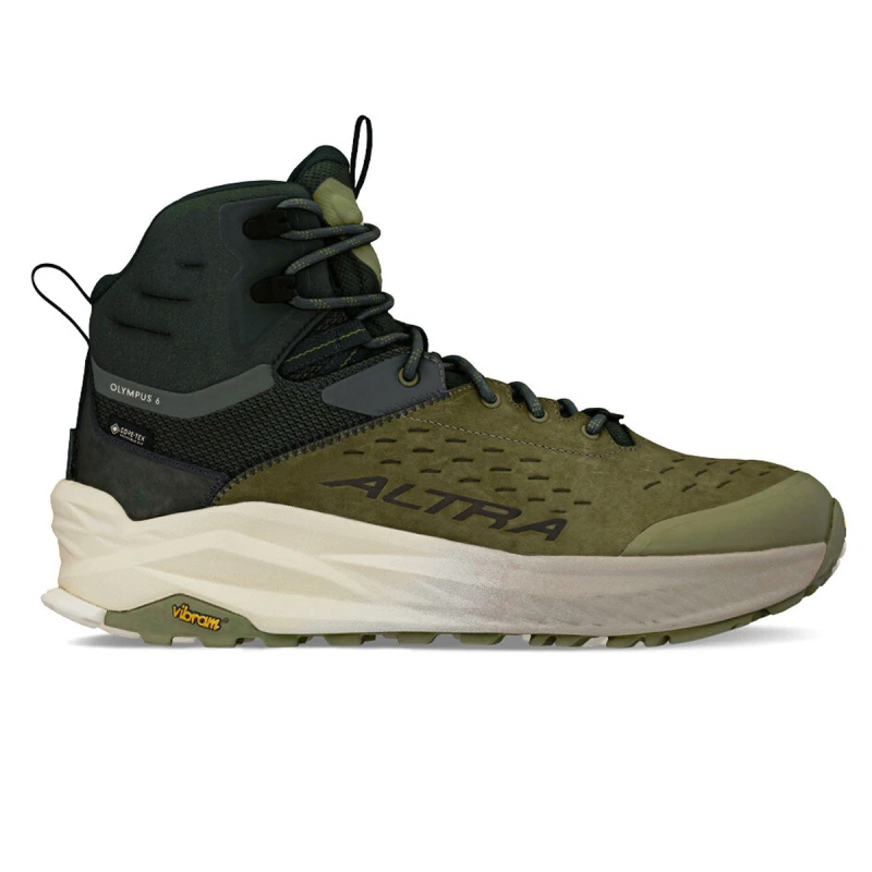 Image of Altra Altra Olympus 6 Hike Mid GTX Mens Dusty Olive - Green / Standard / 10