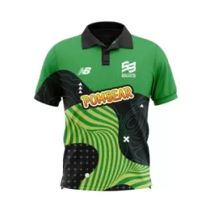 Image of New Balance Balance Southern Brave Polo Shirt Mens - Green