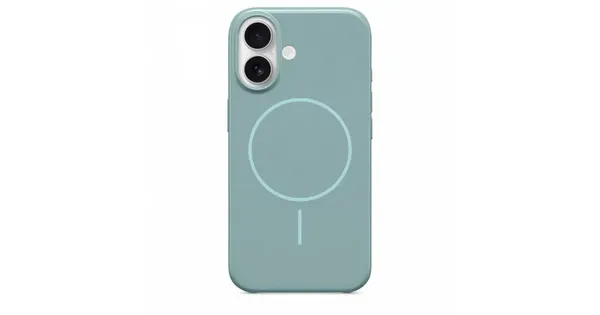 Image of Apple Beats - Back cover for mobile phone - MagSafe compatibility - plastic - riptide blue - for iPhone 16 MCFE4LL/A