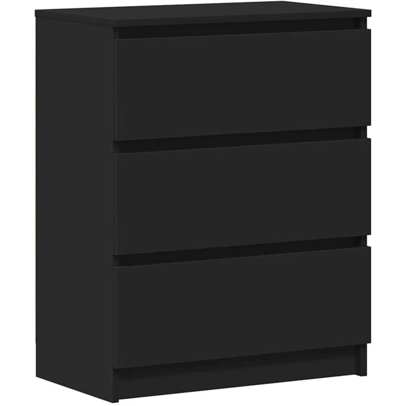 Image of VIDAXL Sideboard Black 60x35x76cm Engineered Wood Vidaxl 801383
