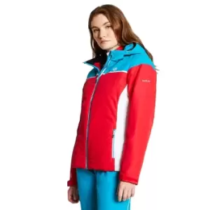 Image of Dare 2b Womens Sightly Waterproof Breathable Ski Coat Jacket UK Size 16- Chest Size 40' (102cm)
