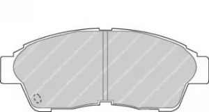 Image of Ferodo FDB867 Brake Pad Set Front Axle Premier Car