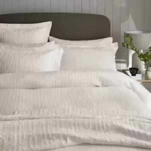 Image of Sanderson Hampton Trellis Single Duvet Cover, White