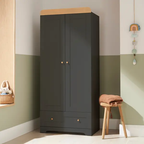 Image of Tutti Bambini Rio Wardrobe Slate