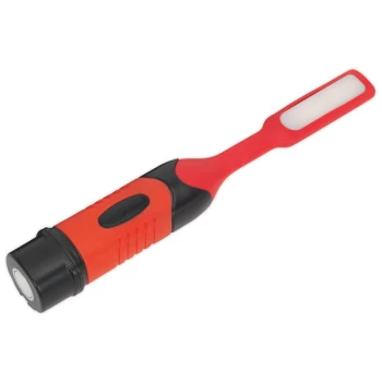 Image of 6 SMD LED Magnetic Flexi-Head Pocket Light - Red