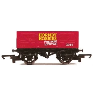 Image of Hornby Visitor Centre 2016 7 Plank Open Wagon Model Train