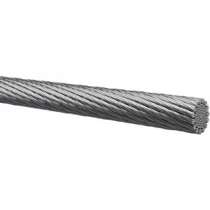 Image of Strand 1 x 1mm Silver Kabeltronik 401010001