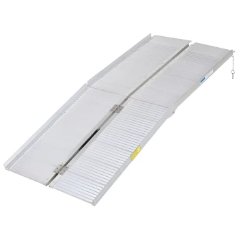 Image of HOMCOM 6' Folding Portable Ramp Wheelchairs/Scooters/Pet Mobility Ramp