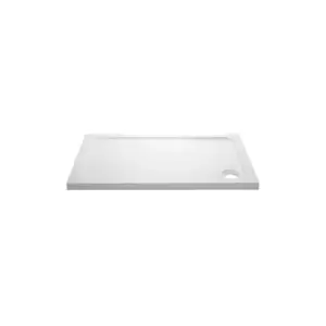 Image of 900x700mm Rectangular Stone Resin Shower Tray- Pearl