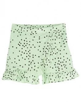 Image of Mintie By Mint Velvet Girls Lila Spot Skort - Green