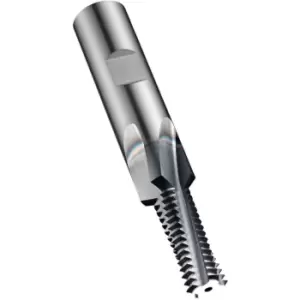 Image of J205 M12X1.75 Carbide 2XD Sprial Flute Thread Mill DIN 6535 HB