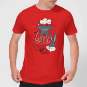 Image of Looney Tunes ACME Anvil Mens T-Shirt - Red - L