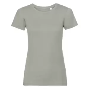 Image of Russell Womens/Ladies Organic Short-Sleeved T-Shirt (XXL) (Stone)