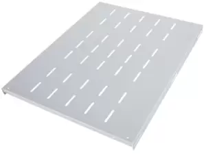 Image of Intellinet 19" Fixed Shelf, 1U, 800mm Depth, Heavy-Duty, Grey
