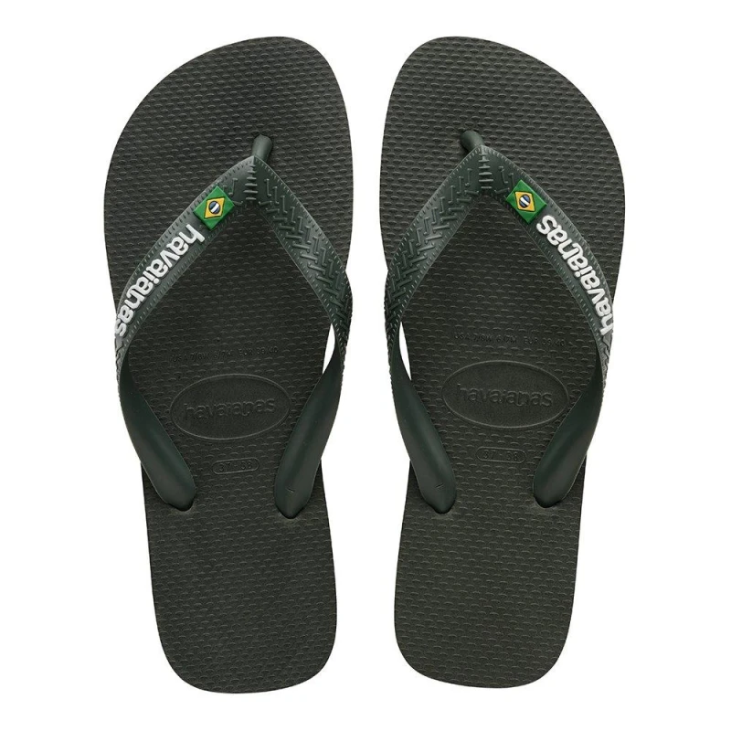 Image of Havaianas Flip Flops - Green Green 8