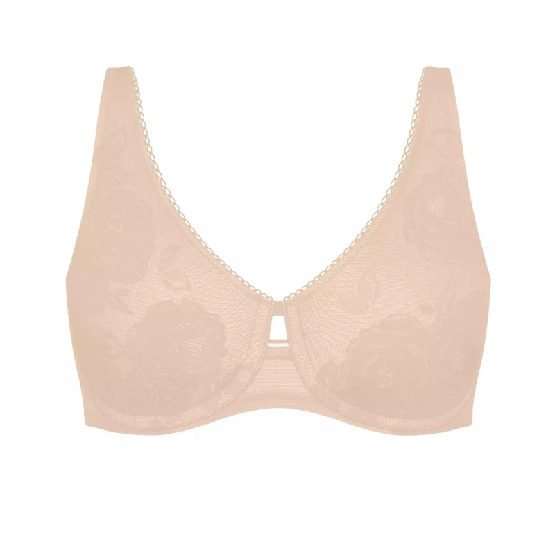 Image of Triumph Womens bra Triumph Wild Rose Sensation W01 Beige Female 85D