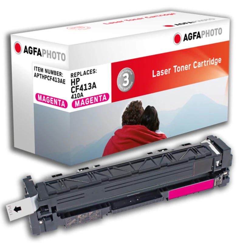Image of AgfaPhoto APTHPCF413AE toner cartridge Magenta