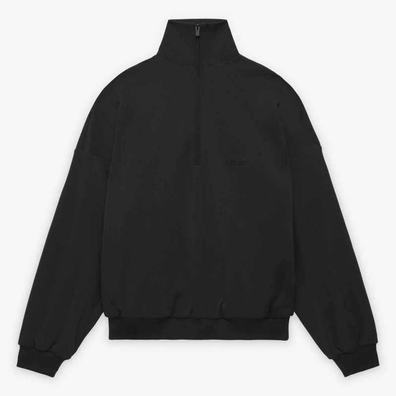 Image of adidas Half Zip Performance Joggers Black male XS