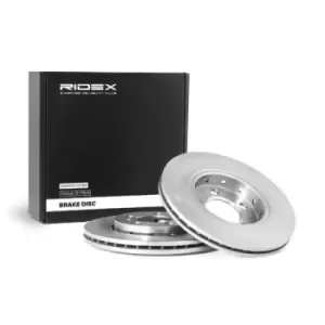 Image of RIDEX Brake disc VW,AUDI,SKODA 82B0004 1J0615301D,1J0615301L,6QD615301 Brake rotor,Brake discs,Brake rotors 6R0615301,6R0615301C,1J0615301D,1J0615301L