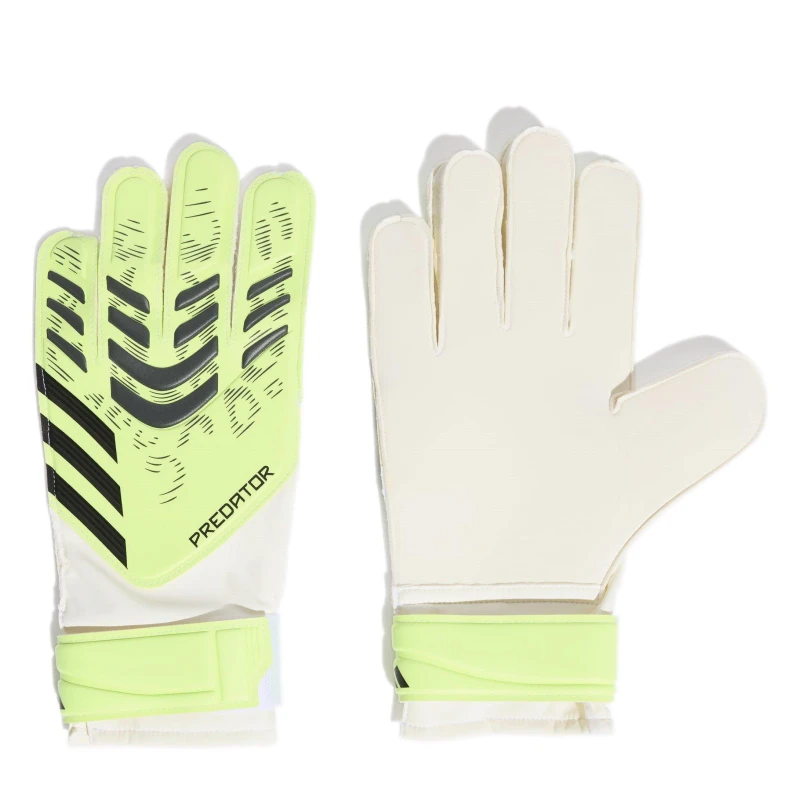 Image of adidas Predator Training Goalkeeper Gloves Adults Lemon/Black male 10