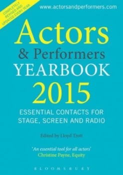 Image of Actors and Performers Yearbook 2015 by Lloyd Trott Book