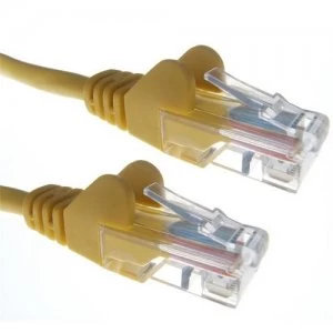 Image of Zexum Yellow RJ45 Cat6 High Quality LSZH 24AWG Stranded Snagless UTP Ethernet Network LAN Patch Cable - 7 Meter