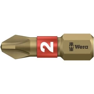 Image of Wera 851/4 BTH BiTorsion Phillips Insert Bits Extra Hard PH2 x 50mm (Pack 10)
