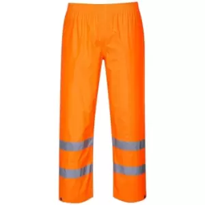 Image of Portwest - H441ORR4XL - sz 4XL Hi-Vis Rain Trousers - Orange - Orange
